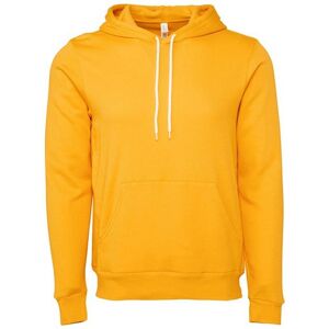Bella + Canvas Men's Polycotton Pullover Hoodie in Gold Size: 2XL Gold 2XL Bella + Canvas Men's Polycotton Pullover Hoodie in Gold Size: 2XL Gold 2XL