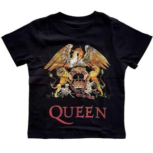 Queen Classic Crest T-Shirt in Black Size: 5 Years Black 5 Years Queen Classic Crest T-Shirt in Black Size: 5 Years Black 5 Years