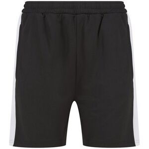Finden & Hales Men's Knitted Pocket Shorts in True Black Size: Large True Black L Finden & Hales Men's Knitted Pocket Shorts in True Black Size: Large True Black L