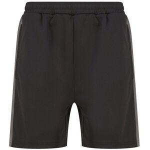 Finden & Hales Men's Knitted Pocket Shorts in Jet Black Size: 3XL Jet Black 3XL Finden & Hales Men's Knitted Pocket Shorts in Jet Black Size: 3XL Jet Black 3XL