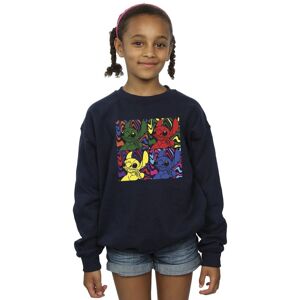 Disney Girl's Lilo & Stitch Pop Art Sweatshirt in Navy Size: 7-8 Years Navy 7-8 Years Disney Girl's Lilo & Stitch Pop Art Sweatshirt in Navy Size: 7-8 Years Navy 7-8 Years