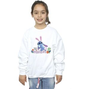 Disney Girl's Lilo & Stitch Hippity Hop Stitch Sweatshirt in White Size: 12-13 Years White 12-13 Years Disney Girl's Lilo & Stitch Hippity Hop Stitch Sweatshirt in White Size: 12-13 Years White 12-13 Years
