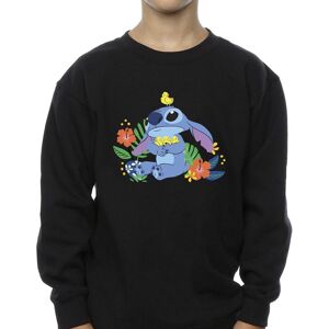 Disney Boy's Lilo & Stitch Birds Sweatshirt in Black Size: 7-8 Years Black 7-8 Years Disney Boy's Lilo & Stitch Birds Sweatshirt in Black Size: 7-8 Years Black 7-8 Years