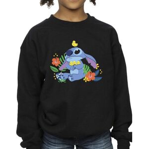 Disney Girl's Lilo & Stitch Birds Sweatshirt in Black Size: 7-8 Years Black 7-8 Years Disney Girl's Lilo & Stitch Birds Sweatshirt in Black Size: 7-8 Years Black 7-8 Years