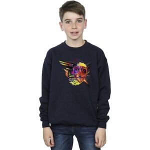 Marvel Boy's Guardians Of The Galaxy Abstract Shield Chest Sweatshirt in Navy Size: 12-13 Years Navy 12-13 Years Marvel Boy's Guardians Of The Galaxy Abstract Shield Chest Sweatshirt in Navy Size: 12-13 Years Navy 12-13 Years