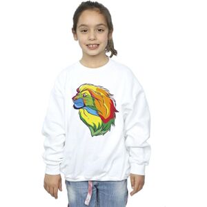 Disney Girl's The Lion King Colours Sweatshirt in White Size: 7-8 Years White 7-8 Years Disney Girl's The Lion King Colours Sweatshirt in White Size: 7-8 Years White 7-8 Years