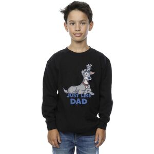 Disney Boy's Lady & The Tramp Just Like Dad Sweatshirt in Black Size: 7-8 Years Black 7-8 Years Disney Boy's Lady & The Tramp Just Like Dad Sweatshirt in Black Size: 7-8 Years Black 7-8 Years