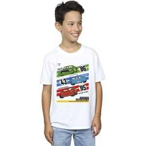 Disney Boy's Cars Piston Cup Champions T-Shirt in White Size: 5-6 Years White 5-6 Years Disney Boy's Cars Piston Cup Champions T-Shirt in White Size: 5-6 Years White 5-6 Years