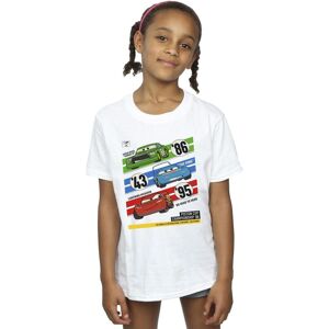 Disney Girl's Cars Piston Cup Champions Cotton T-Shirt in White Size: 5-6 Years White 5-6 Years Disney Girl's Cars Piston Cup Champions Cotton T-Shirt in White Size: 5-6 Years White 5-6 Years