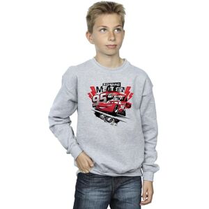 Disney Boy's Cars Lightning McQueen Collage Sweatshirt in Grey Size: 5-6 Years Grey 5-6 Years Disney Boy's Cars Lightning McQueen Collage Sweatshirt in Grey Size: 5-6 Years Grey 5-6 Years
