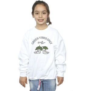 Disney Girl's Chip ´n Dale Green Vibes Only Sweatshirt in White Size: 7-8 Years White 7-8 Years Disney Girl's Chip ´n Dale Green Vibes Only Sweatshirt in White Size: 7-8 Years White 7-8 Years