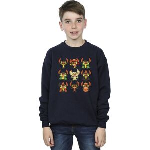 Disney Boy's Lilo & Stitch Halloween Costumes Sweatshirt in Navy Size: 3-4 Years Navy 3-4 Years Disney Boy's Lilo & Stitch Halloween Costumes Sweatshirt in Navy Size: 3-4 Years Navy 3-4 Years