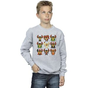 Disney Boy's Lilo & Stitch Halloween Costumes Sweatshirt in Grey Size: 3-4 Years Grey 3-4 Years Disney Boy's Lilo & Stitch Halloween Costumes Sweatshirt in Grey Size: 3-4 Years Grey 3-4 Years