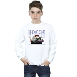Disney Boy's Hocus Pocus Hallows Eve Sweatshirt in White Size: 5-6 Years White 5-6 Years Disney Boy's Hocus Pocus Hallows Eve Sweatshirt in White Size: 5-6 Years White 5-6 Years