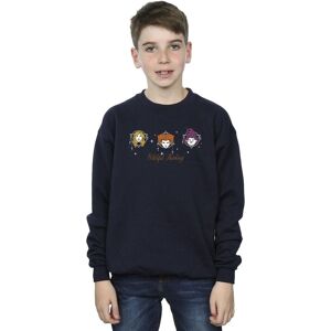 Disney Boy's Hocus Pocus Witchful Thinking Sweatshirt in Navy Size: 5-6 Years Navy 5-6 Years Disney Boy's Hocus Pocus Witchful Thinking Sweatshirt in Navy Size: 5-6 Years Navy 5-6 Years
