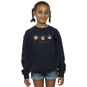 Disney Girl's Hocus Pocus Witchful Thinking Sweatshirt in Navy Size: 9 Years Navy 9 Years Disney Girl's Hocus Pocus Witchful Thinking Sweatshirt in Navy Size: 9 Years Navy 9 Years
