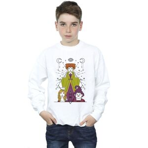 Disney Boy's Hocus Pocus Candle Sweatshirt in White Size: 12-13 Years White 12-13 Years Disney Boy's Hocus Pocus Candle Sweatshirt in White Size: 12-13 Years White 12-13 Years