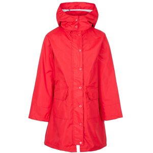 Trespass Girl's Drizzling Waterproof Jacket in Red Size: 9-10 Years Red 9-10 Years Trespass Girl's Drizzling Waterproof Jacket in Red Size: 9-10 Years Red 9-10 Years