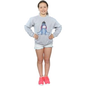Winnie The Pooh Girl's Classic Eeyore Sweatshirt in Grey Size: 7-8 Years Grey 7-8 Years Winnie The Pooh Girl's Classic Eeyore Sweatshirt in Grey Size: 7-8 Years Grey 7-8 Years