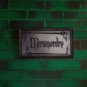 Warner Bros Harry Potter Dark Arts Mirrored Plaque - Morsmorde in Black Black Warner Bros Harry Potter Dark Arts Mirrored Plaque - Morsmorde in Black Black