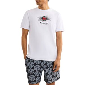 Nautica Competition Men's Tralee T-Shirt in White Size: XL White XL Nautica Competition Men's Tralee T-Shirt in White Size: XL White XL