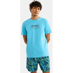 Nautica Competition Men's Inver T-Shirt in Bright Blue Size: Medium Bright Blue M Nautica Competition Men's Inver T-Shirt in Bright Blue Size: Medium Bright Blue M