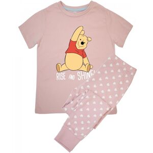 Disney Girl's Rise & Shine Winnie the Pooh Hearts AOP Long Pyjama Set in Baby Pink Size: 3-4 Years Baby Pink 3-4 Years Disney Girl's Rise & Shine Winnie the Pooh Hearts AOP Long Pyjama Set in Baby Pink Size: 3-4 Years Baby Pink 3-4 Years