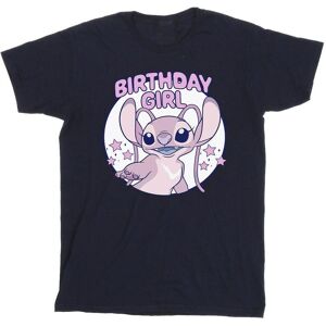 Lilo & Stitch Girl's Birthday Girl Cotton T-Shirt in Navy Size: 9 Years Navy 9 Years Lilo & Stitch Girl's Birthday Girl Cotton T-Shirt in Navy Size: 9 Years Navy 9 Years