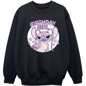 Lilo & Stitch Girl's Birthday Sweatshirt in Black Size: 7-8 Years Black 7-8 Years Lilo & Stitch Girl's Birthday Sweatshirt in Black Size: 7-8 Years Black 7-8 Years