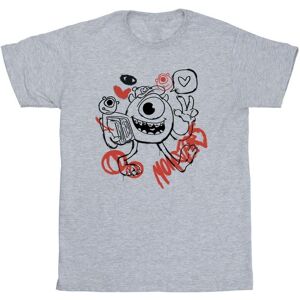 Disney Girl's Mike Wazowski Graffiti T-Shirt in Grey Size: 5-6 Years Grey 5-6 Years Disney Girl's Mike Wazowski Graffiti T-Shirt in Grey Size: 5-6 Years Grey 5-6 Years