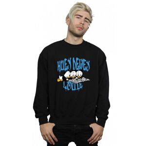 Disney Men's Huey Dewey Louie Reading Sweatshirt in Black Size: 3XL Black 3XL Disney Men's Huey Dewey Louie Reading Sweatshirt in Black Size: 3XL Black 3XL
