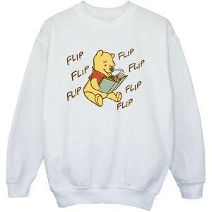 Winnie The Pooh Boy's Flip Flip Flip Sweatshirt in White Size: 5-6 Years White 5-6 Years Winnie The Pooh Boy's Flip Flip Flip Sweatshirt in White Size: 5-6 Years White 5-6 Years