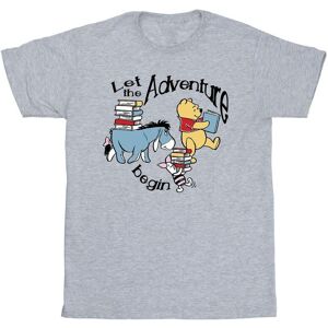 Winnie The Pooh Boy's Let The Adventure Begin T-Shirt in Grey Size: 3-4 Years Grey 3-4 Years Winnie The Pooh Boy's Let The Adventure Begin T-Shirt in Grey Size: 3-4 Years Grey 3-4 Years