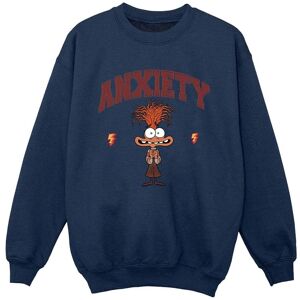 Inside Out Boy's Anxiety Sweatshirt in Navy Size: 5-6 Years Navy 5-6 Years Inside Out Boy's Anxiety Sweatshirt in Navy Size: 5-6 Years Navy 5-6 Years