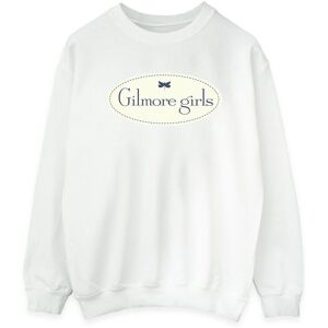 Gilmore Girls Women's Classic Logo Sweatshirt in White Size: Medium White M Gilmore Girls Women's Classic Logo Sweatshirt in White Size: Medium White M