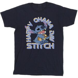 Lilo & Stitch Boy's Day Of Ohana Cotton T-Shirt in Navy Size: 3-4 Years Navy 3-4 Years Lilo & Stitch Boy's Day Of Ohana Cotton T-Shirt in Navy Size: 3-4 Years Navy 3-4 Years