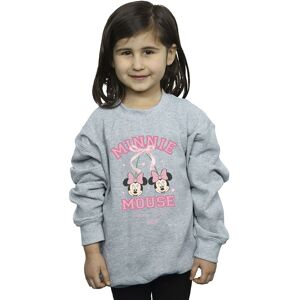 Disney Girl's Cherry Club Minnie Mouse Sweatshirt in Grey Size: 12-13 Years Grey 12-13 Years Disney Girl's Cherry Club Minnie Mouse Sweatshirt in Grey Size: 12-13 Years Grey 12-13 Years