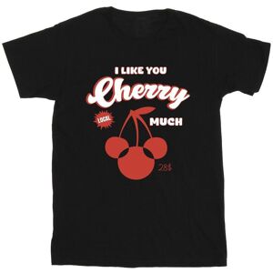 Disney Girl's Cherry Much Minnie Mouse Cotton T-Shirt in Black Size: 3-4 Years Black 3-4 Years Disney Girl's Cherry Much Minnie Mouse Cotton T-Shirt in Black Size: 3-4 Years Black 3-4 Years