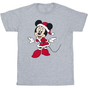 Disney Girl's Minnie Mouse Mrs Claus Christmas T-Shirt in Grey Size: 9 Years Grey 9 Years Disney Girl's Minnie Mouse Mrs Claus Christmas T-Shirt in Grey Size: 9 Years Grey 9 Years