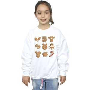 Winnie The Pooh Girl's Gingerbread Sweatshirt in White Size: 9 Years White 9 Years Winnie The Pooh Girl's Gingerbread Sweatshirt in White Size: 9 Years White 9 Years