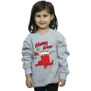 Star Wars Girl's Merry Force Be With You Sweatshirt in Grey Size: 7-8 Years Grey 7-8 Years Star Wars Girl's Merry Force Be With You Sweatshirt in Grey Size: 7-8 Years Grey 7-8 Years
