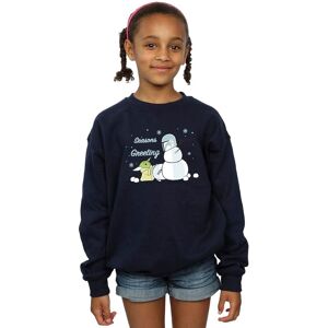 Star Wars Girl's Seasons Greetings Sweatshirt in Navy Size: 7-8 Years Navy 7-8 Years Star Wars Girl's Seasons Greetings Sweatshirt in Navy Size: 7-8 Years Navy 7-8 Years