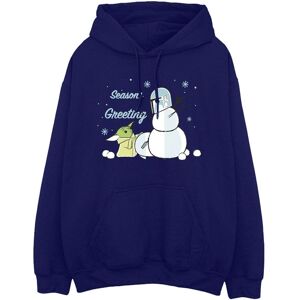 Star Wars Men's Seasons Greetings Hoodie in Navy Size: Large Navy L Star Wars Men's Seasons Greetings Hoodie in Navy Size: Large Navy L