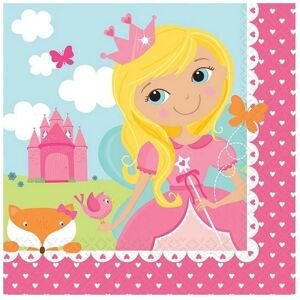 Amscan Woodland Princess Napkins (Pack of 16) Multicolor Amscan Woodland Princess Napkins (Pack of 16) Multicolor