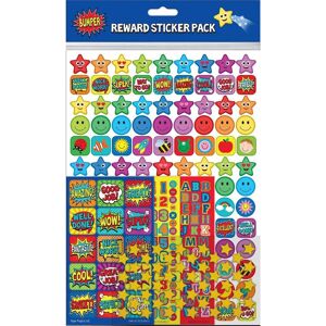 Paper Projects Bumper Reward Stickers (Pack of 350) Multicolor Paper Projects Bumper Reward Stickers (Pack of 350) Multicolor