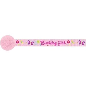 Amscan Birthday Crepe Streamer in Pink Pink Amscan Birthday Crepe Streamer in Pink Pink