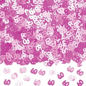 Amscan 60 Shimmer Confetti in Pink Pink Amscan 60 Shimmer Confetti in Pink Pink