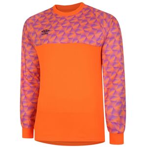 Umbro Men's Flux Long-Sleeved Goalkeeper Jersey in Terracotta Size: Small Terracotta S Umbro Men's Flux Long-Sleeved Goalkeeper Jersey in Terracotta Size: Small Terracotta S