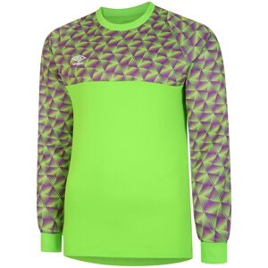 Umbro Flux Long-Sleeved Goalkeeper Jersey in Bright Green Size: 7-8 Years Bright Green 7-8 Years Umbro Flux Long-Sleeved Goalkeeper Jersey in Bright Green Size: 7-8 Years Bright Green 7-8 Years