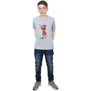 Peter Pan Boy's Classic Captain Hook T-Shirt in Grey Size: 7-8 Years Grey 7-8 Years Peter Pan Boy's Classic Captain Hook T-Shirt in Grey Size: 7-8 Years Grey 7-8 Years